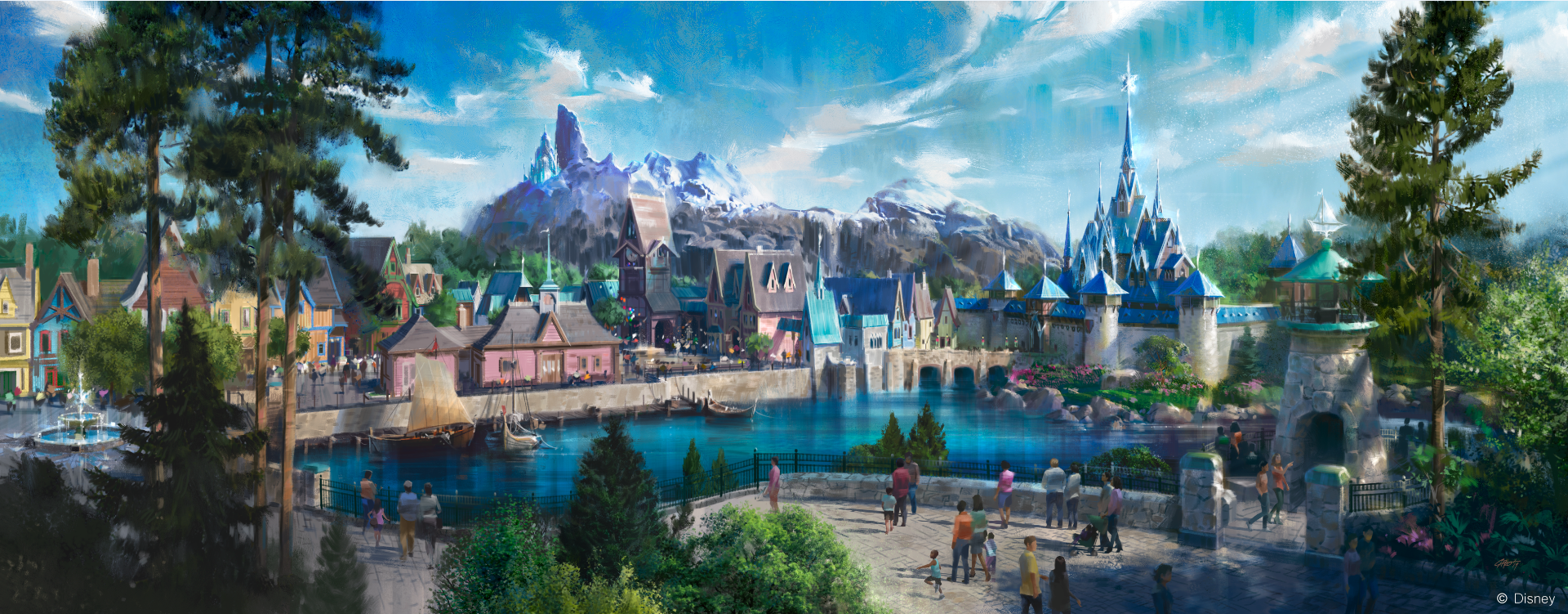 Un Aperçu du site de l’expansion du parc Walt Disney Studios avec les Imagineers