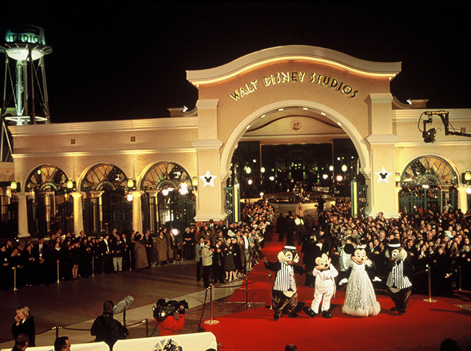L'inauguration des Walt Disney Studios