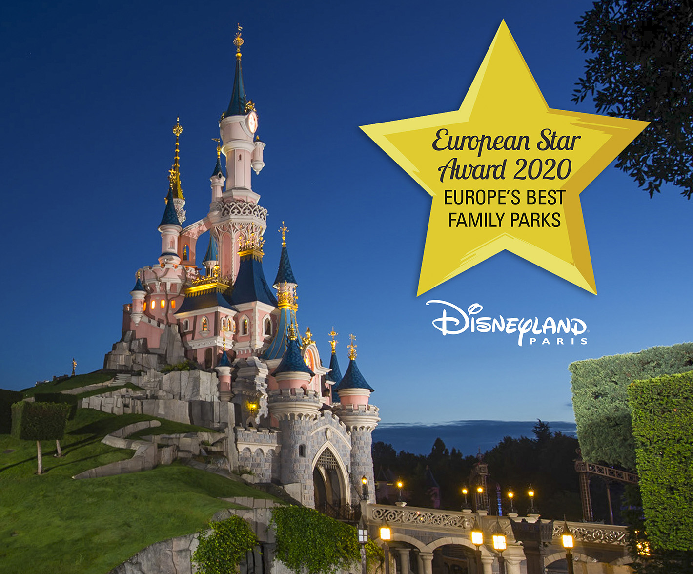 Disneyland Paris remporte les European Star Awards et est sélectionné quatre fois aux Park World Excellence Awards