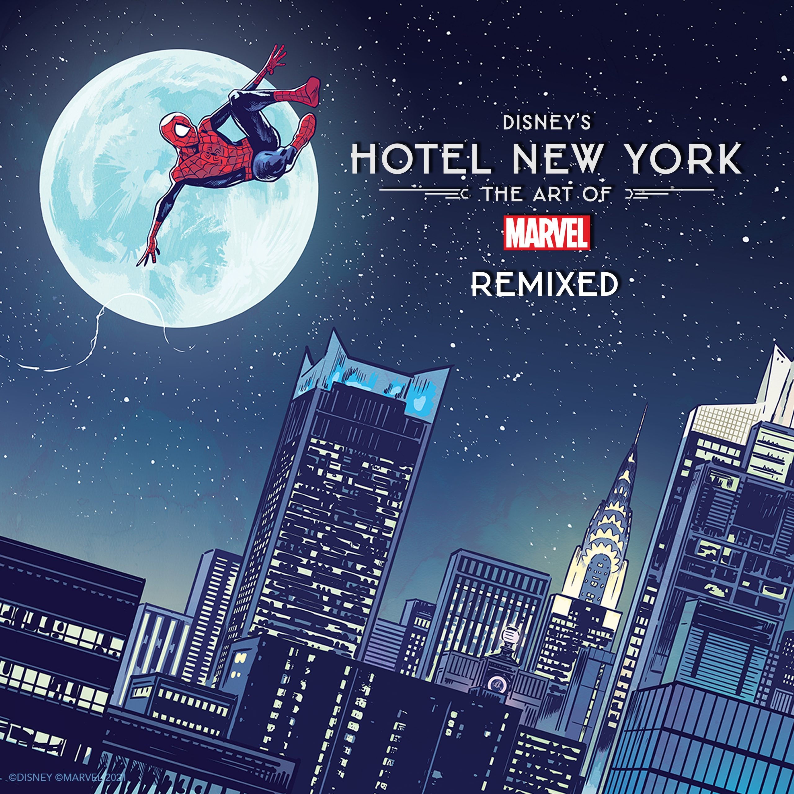 Sortie de l’album Disney’s Hotel New York – The Art of Marvel Remix.