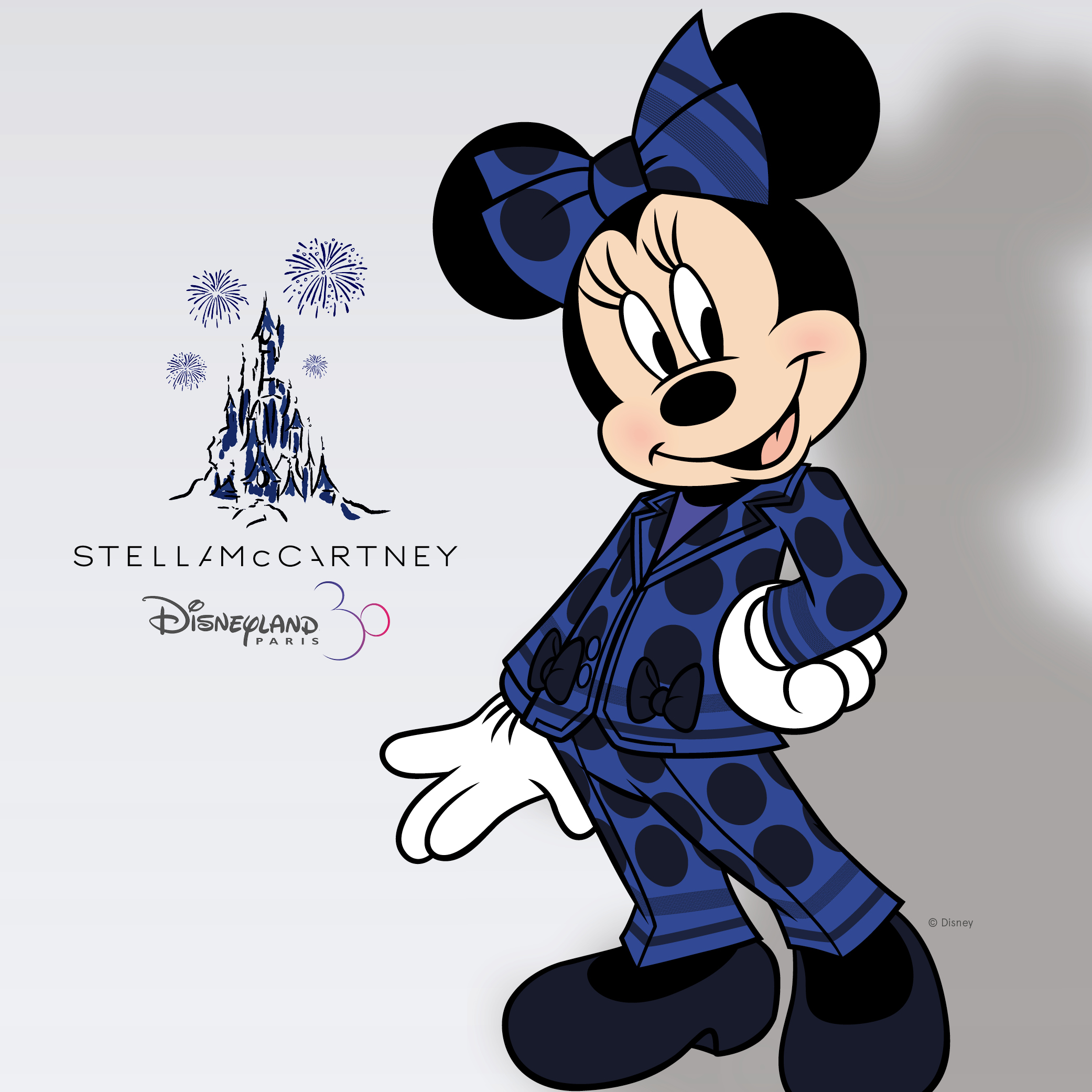 THE FIRST ULTRACHIC PANTSUIT FOR MINNIE MOUSE AT DISNEYLAND PARIS, AS DESIGNED BY STELLA MCCARTNEY HERSELF!