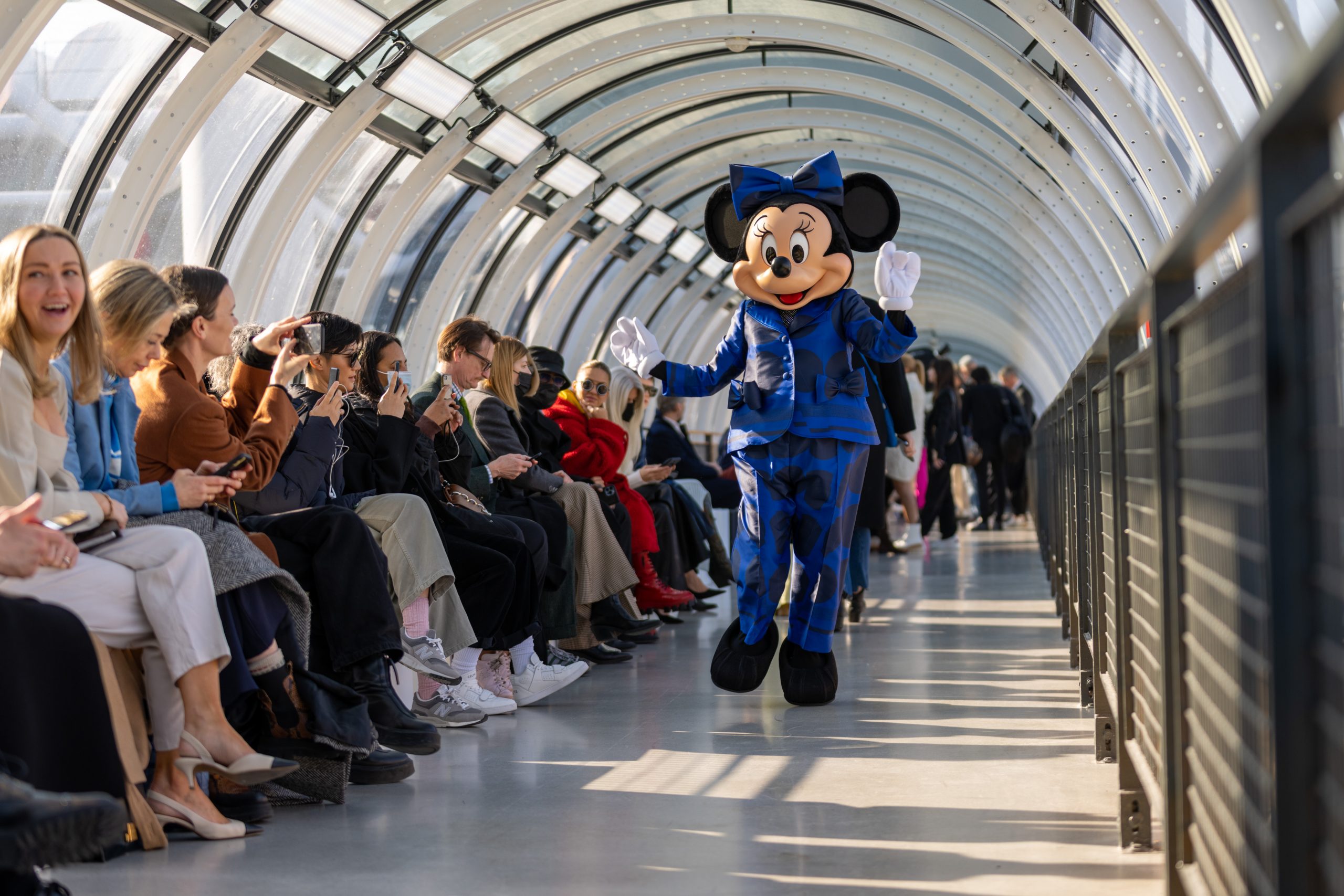 MINNIE MOUSE’S NEW PANTSUIT, DESIGNED BY STELLA MCCARTNEY