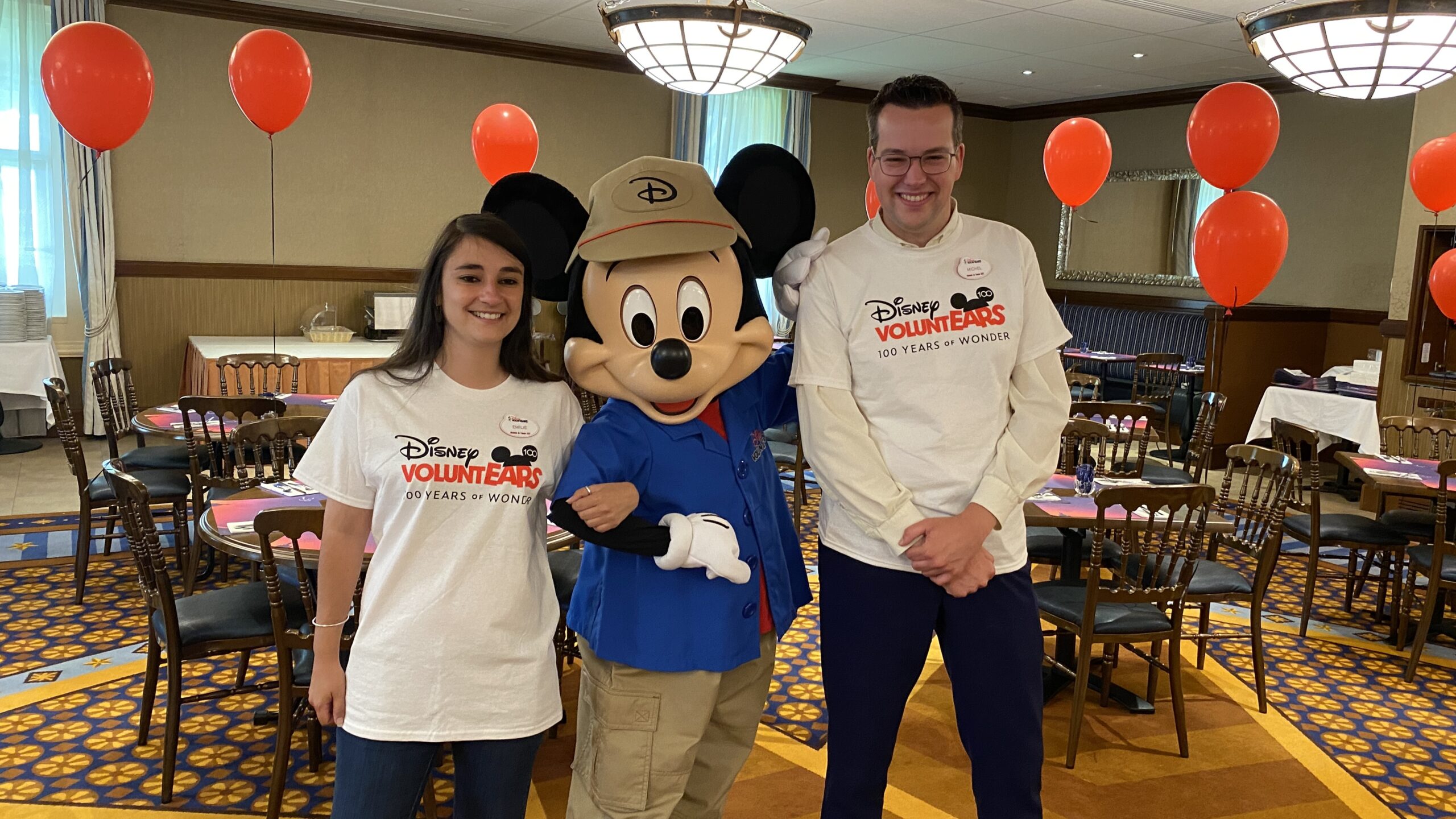 Emilie and Michel Recognized as Disney VoluntEARS of the Year 2022