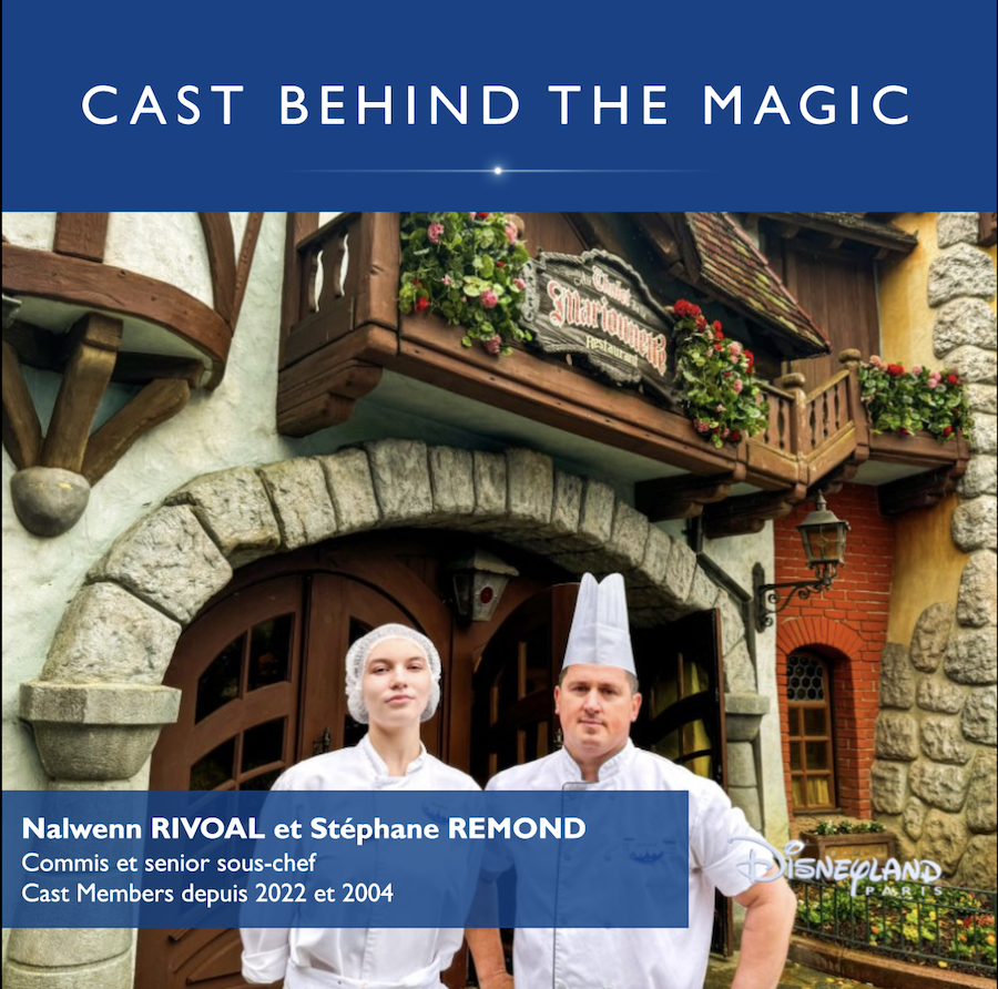 Cast Behind the Magic – Meet Nalwenn Rivoal and Stéphane Remond in the Au Chalet de la Marionnette Restaurant