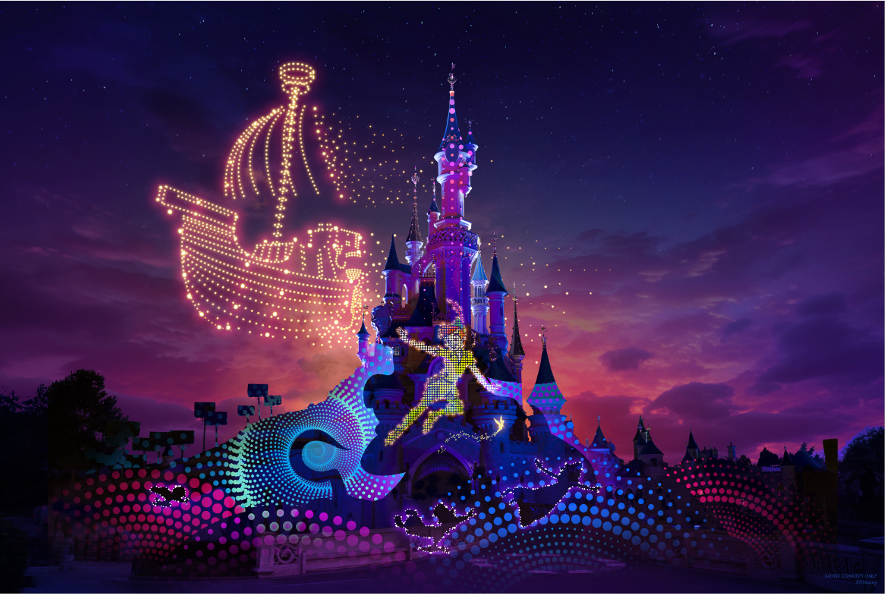 Disneyland Paris presenta Disney Symphony of Colours