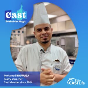 Cast Behind the Magic: Meet Disneyland Paris Pastry sous chef Mohamed BOUMAZA  