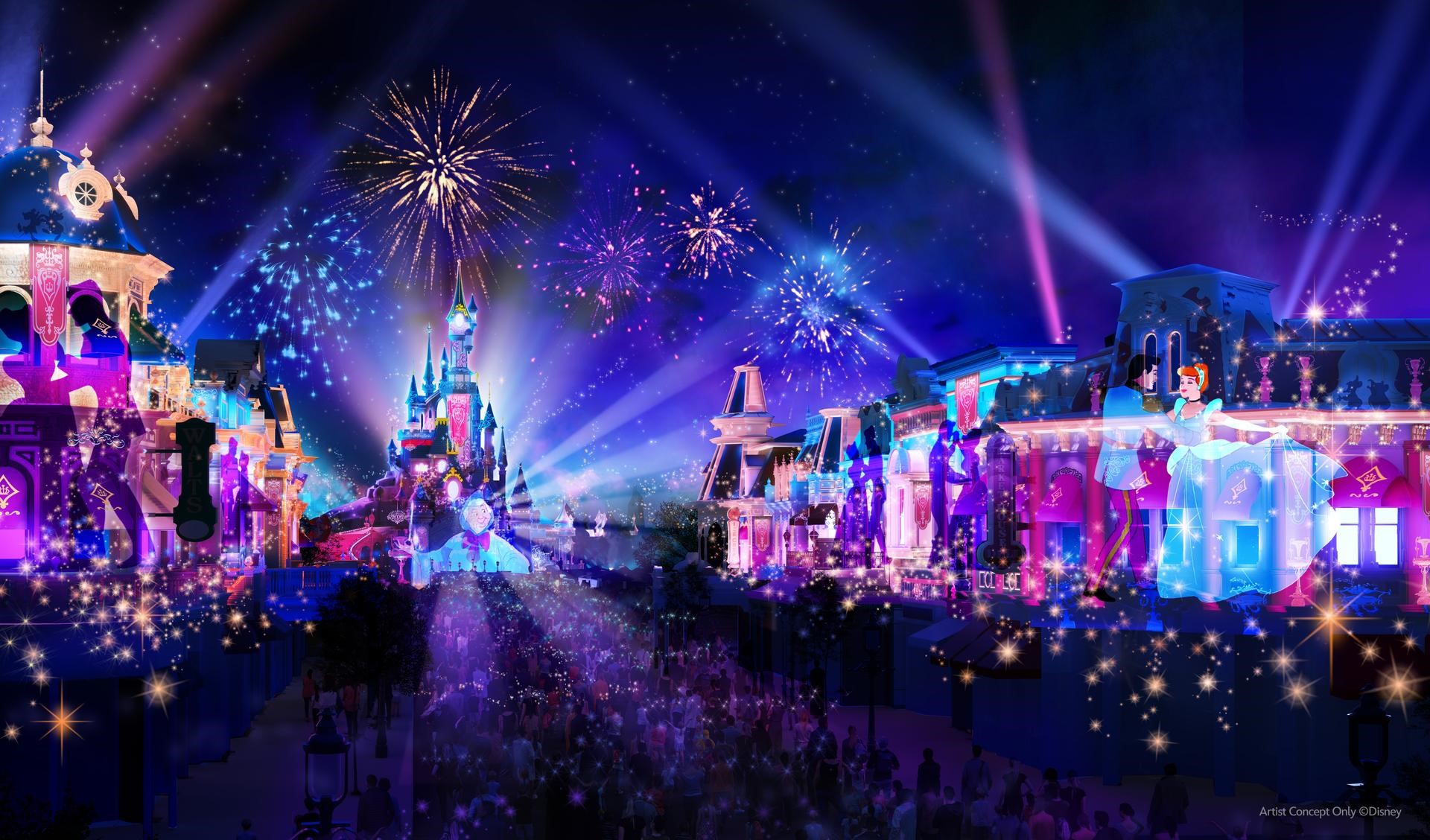 Disneyland Paris onthult een vrolijk halloweenseizoen, een betoverende kerst en een gloednieuwe avondshow