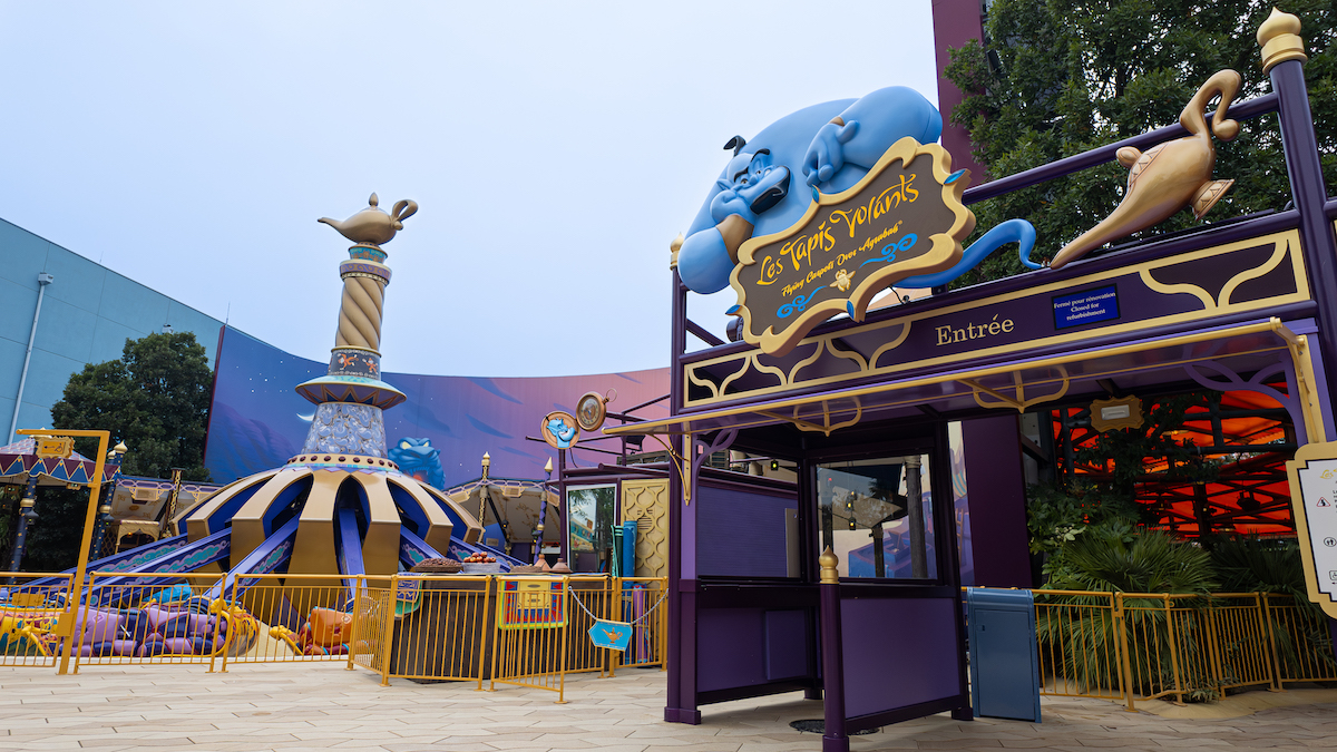 Réhabilitation de l’attraction Les Tapis Volants – Flying Carpets over Agrabah